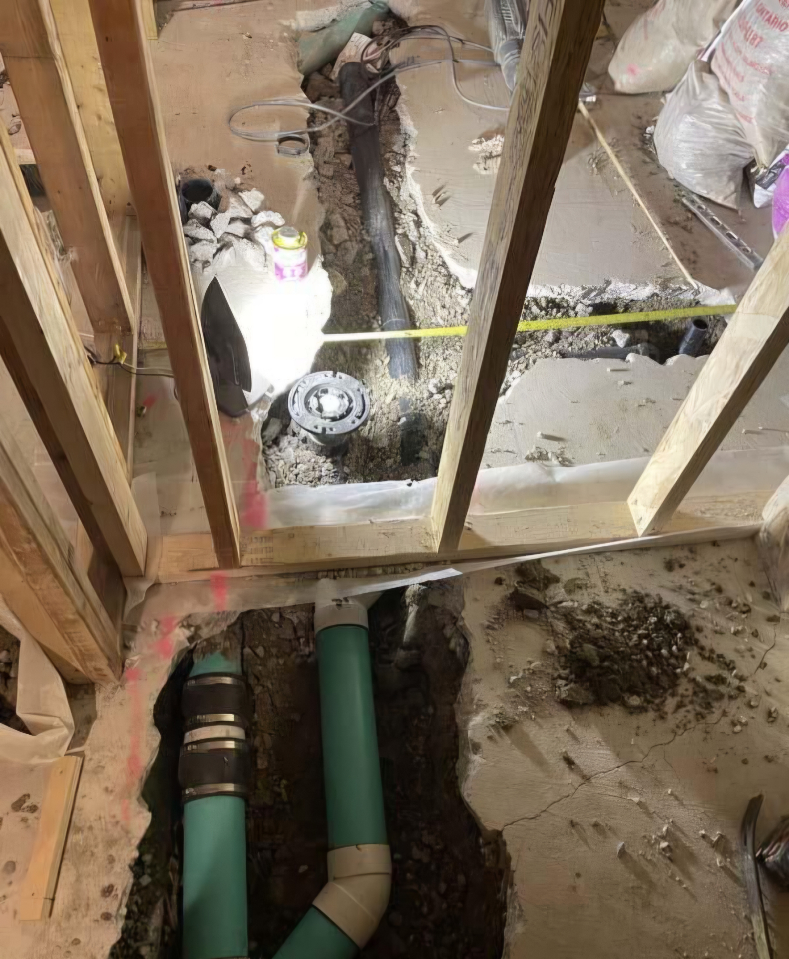 Drain excavation & rebuild