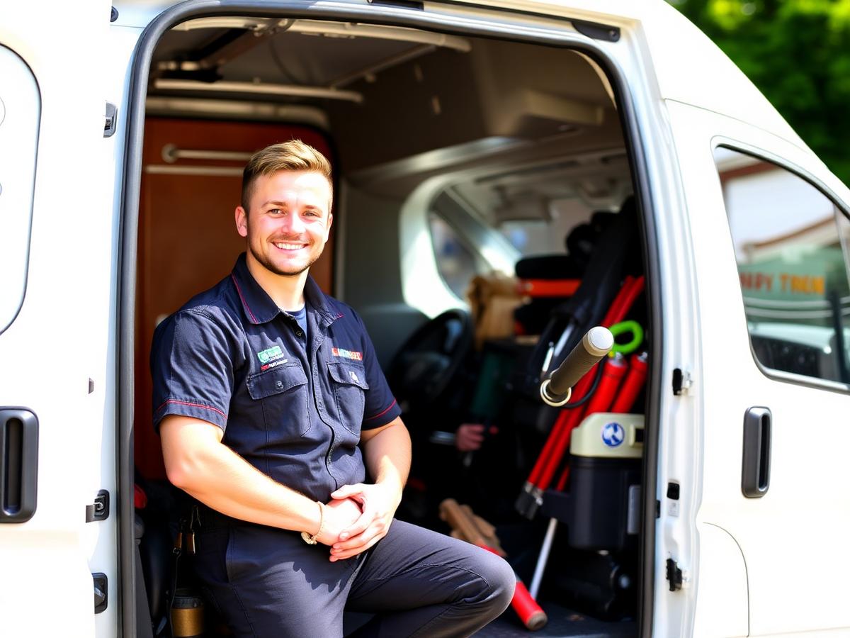 Local Rochdale plumber with fully stocked service van